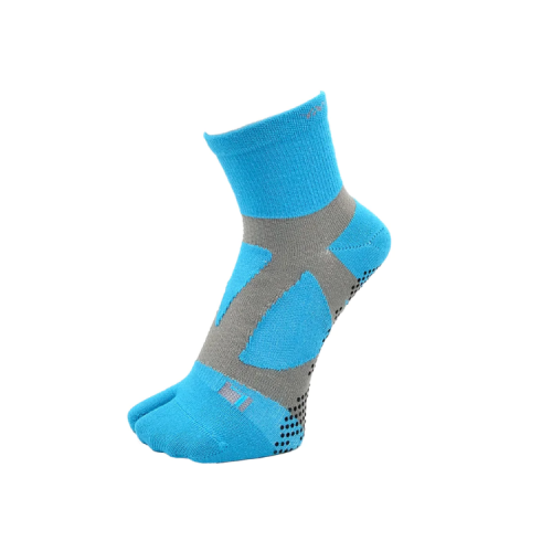 YAMAtune - Spider Arch Middle - 2 Toe - Anti-Slip Dots - Turquoise / S Grey